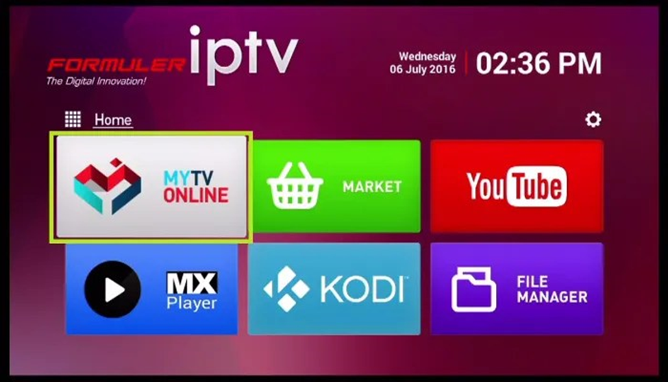 Lunar IPTV review on Formuler