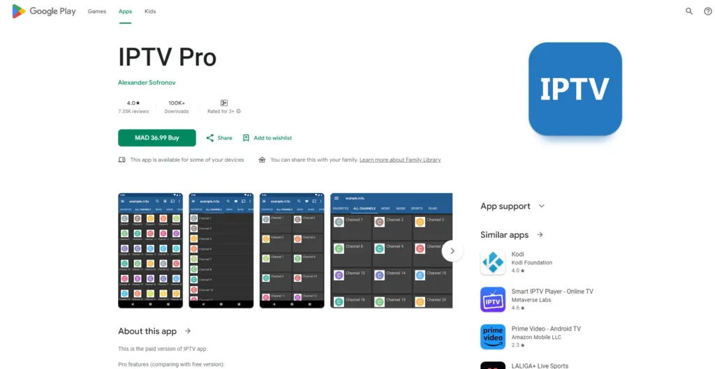 IPTV PRO APP