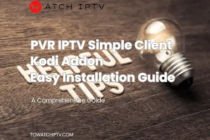 PVR IPTV Simple Client Kodi